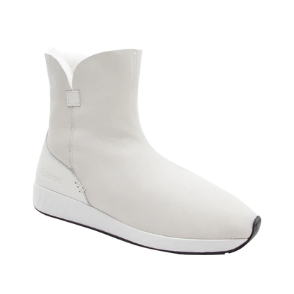 BNSM - Schuh Merino Zip On, Weiß