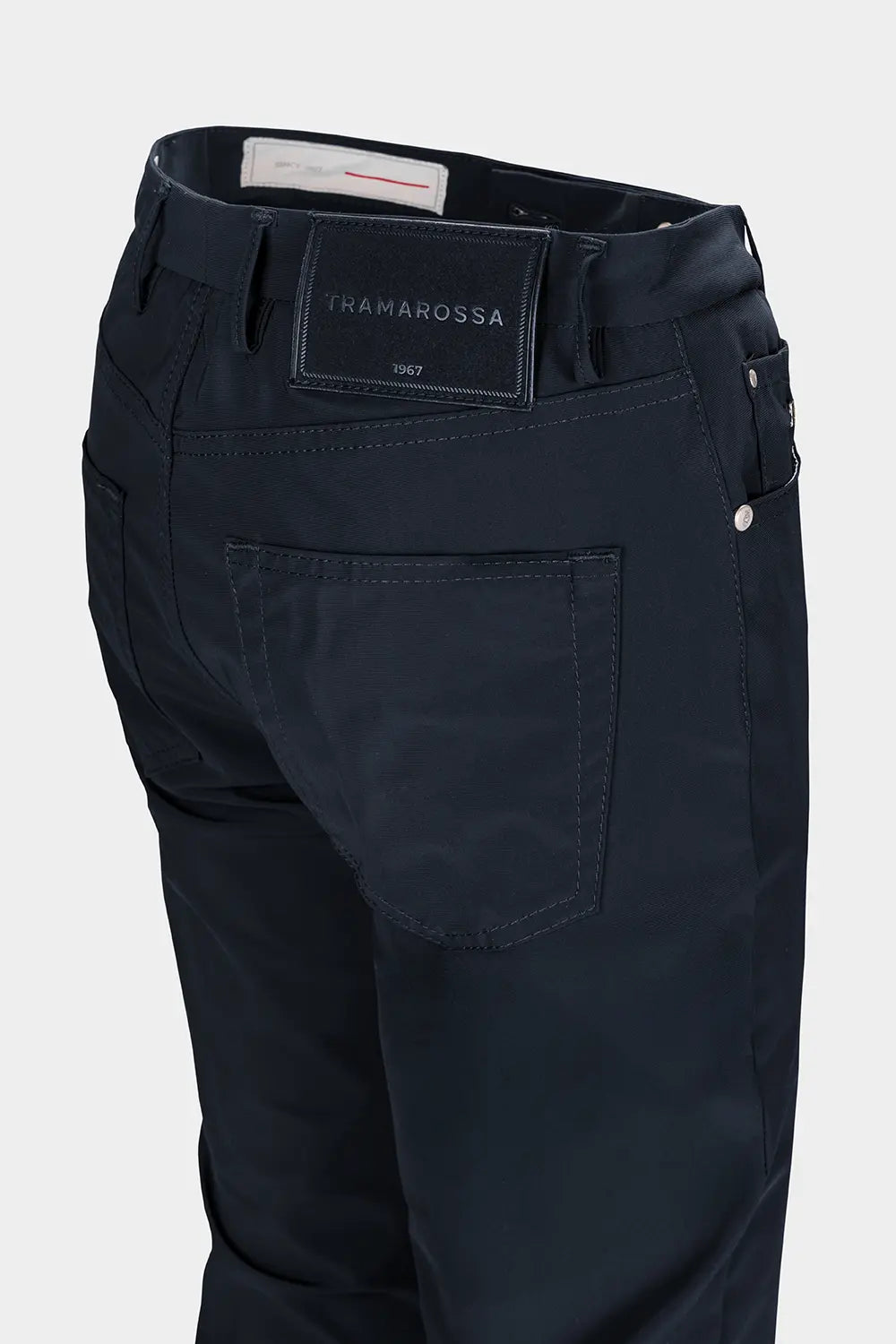 JEANS 5 POCKETS MICHELANGELO REGULAR TECHNICAL FABRIC DARK BLUE