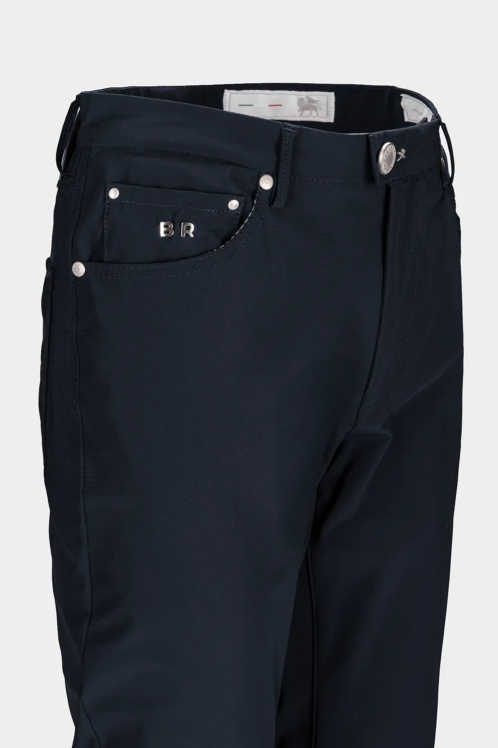 JEANS 5 POCKETS MICHELANGELO REGULAR TECHNICAL FABRIC DARK BLUE