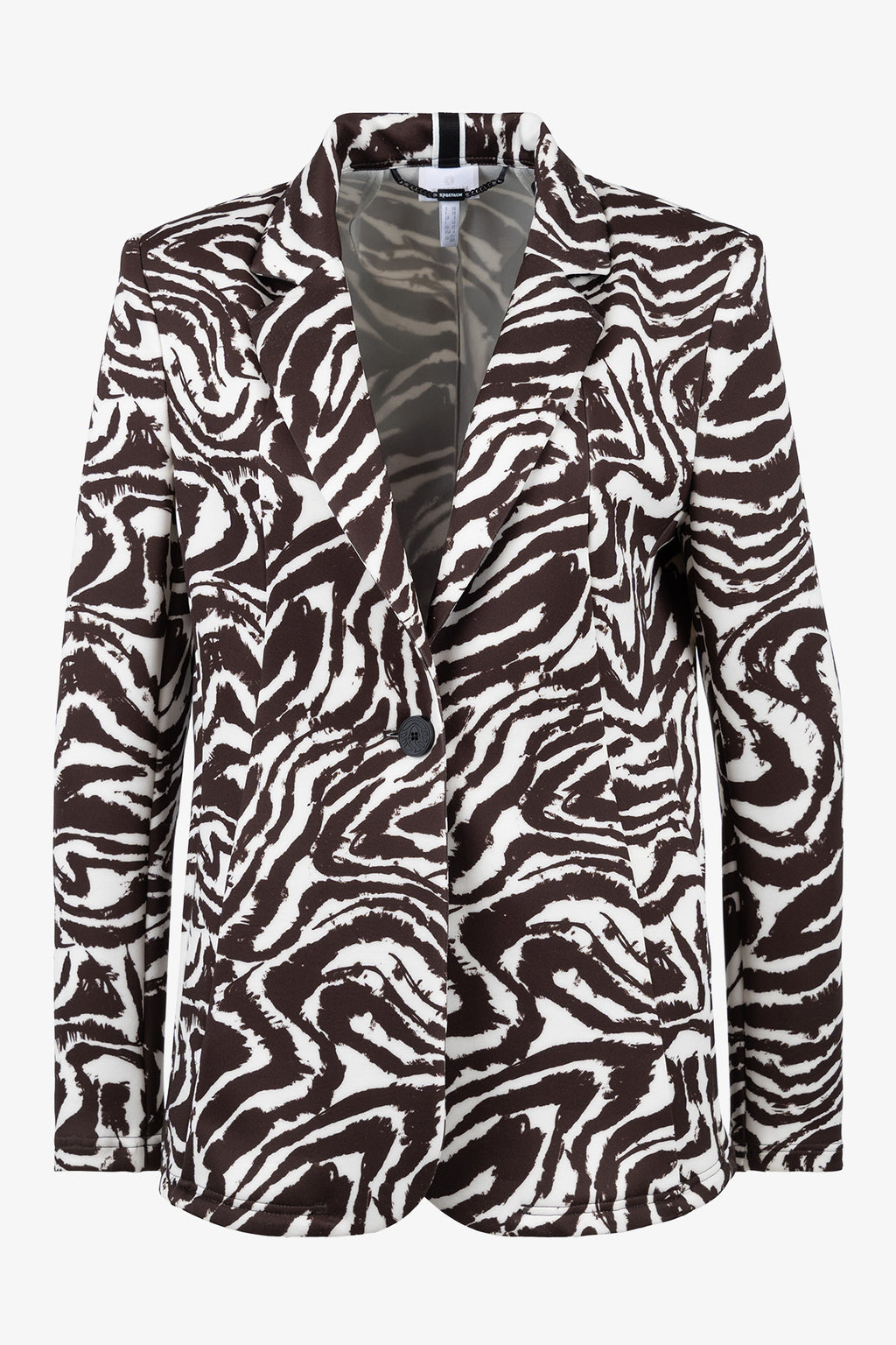 Lässiger Blazer mit Zebra-Design