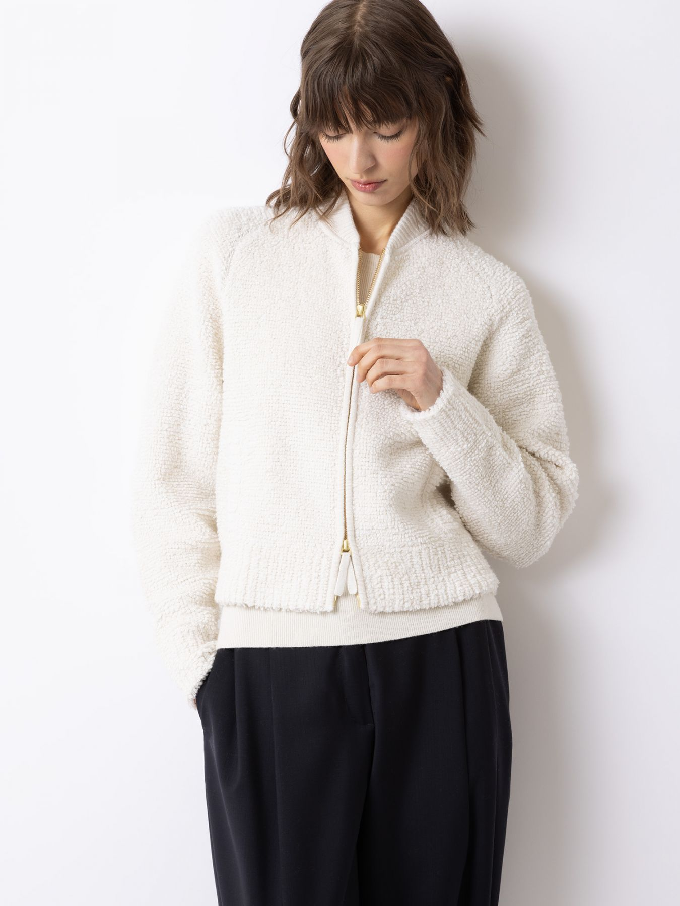 FTC - Strickjacke, Weiß