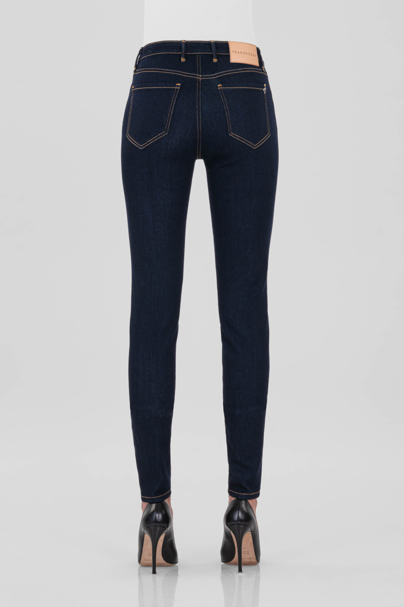 Tramarossa - Jeans Bianca Slim Skinny, Dunkelblau