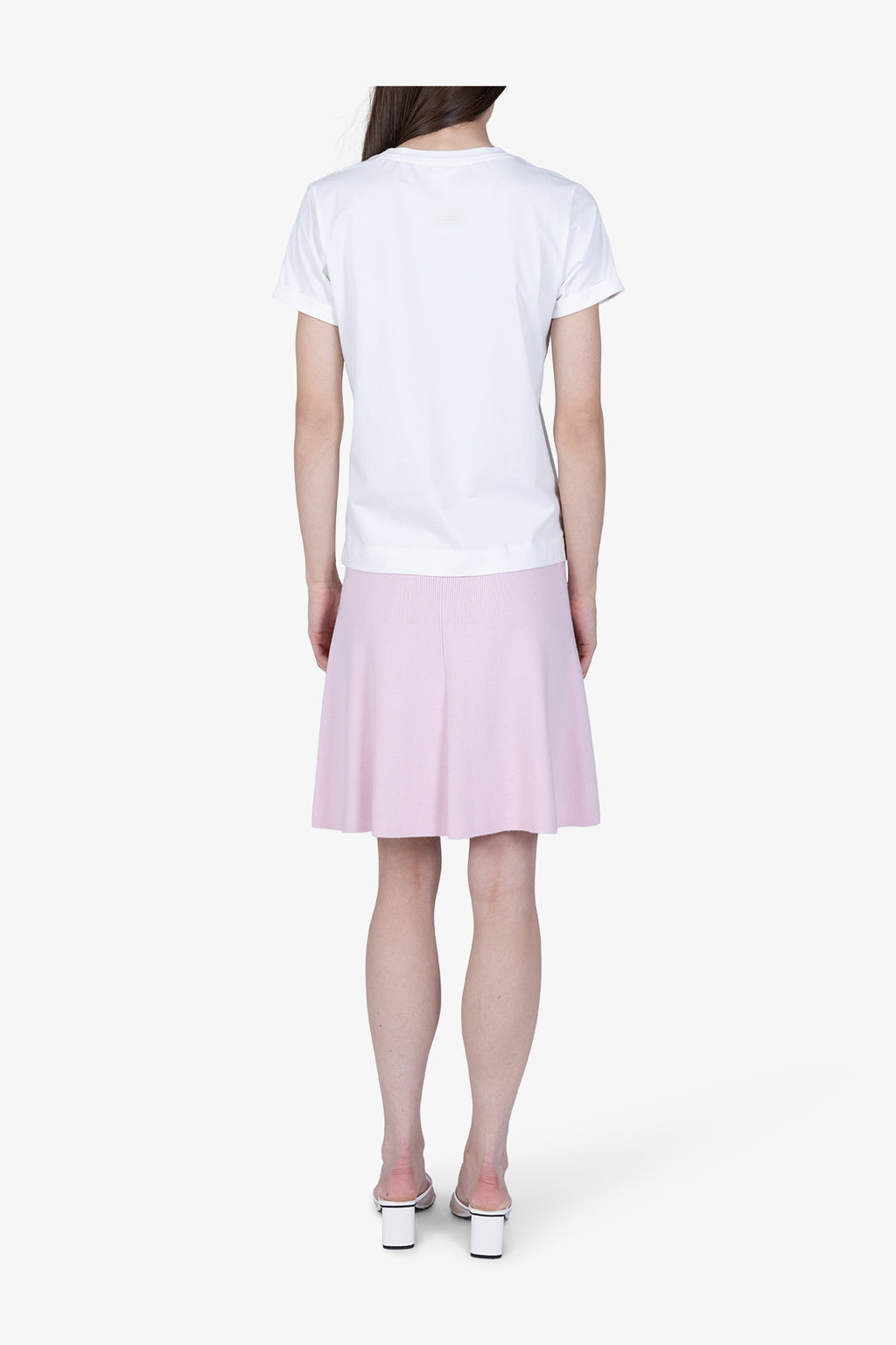 Lässiges T-Shirt mit bedrucktem Badge