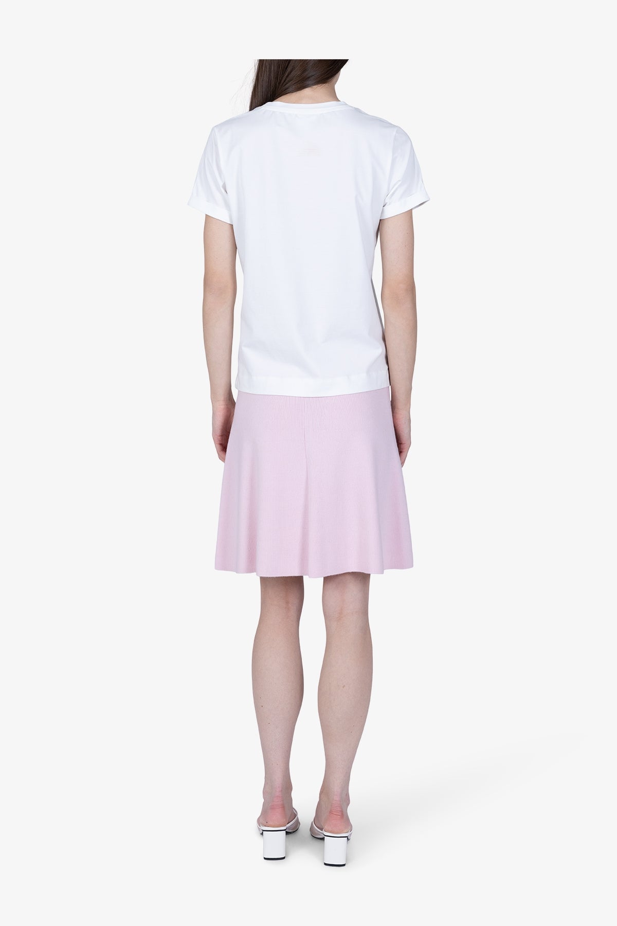 Lässiges T-Shirt mit bedrucktem Badge