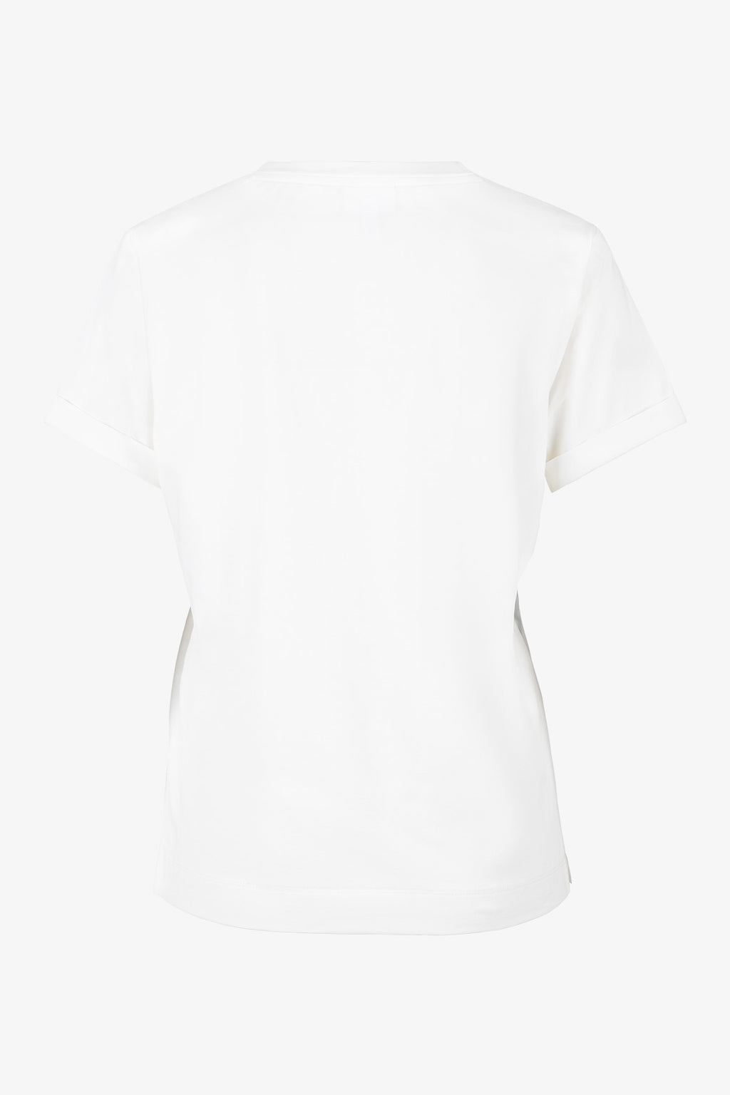 Lässiges T-Shirt mit bedrucktem Badge