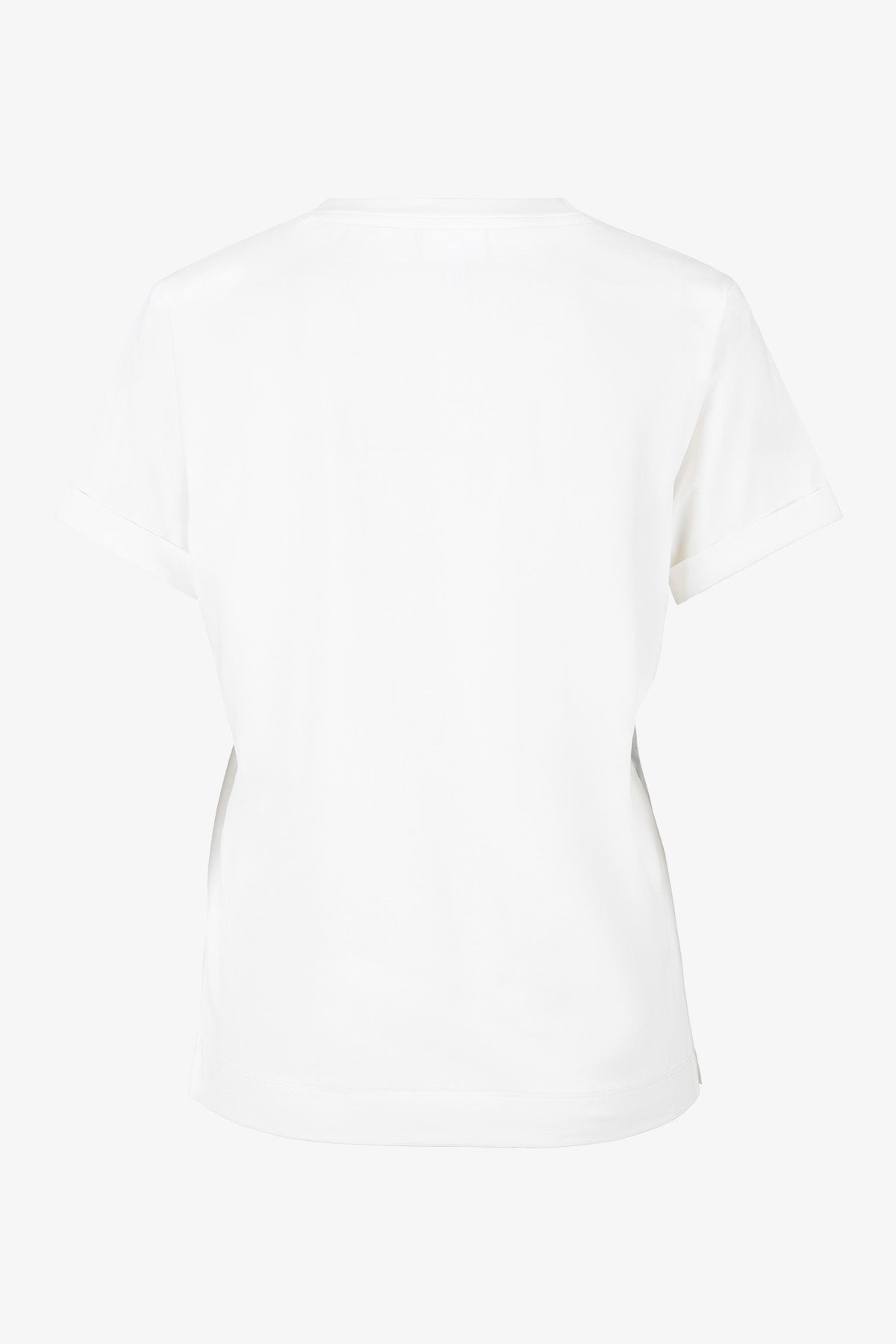 Lässiges T-Shirt mit bedrucktem Badge