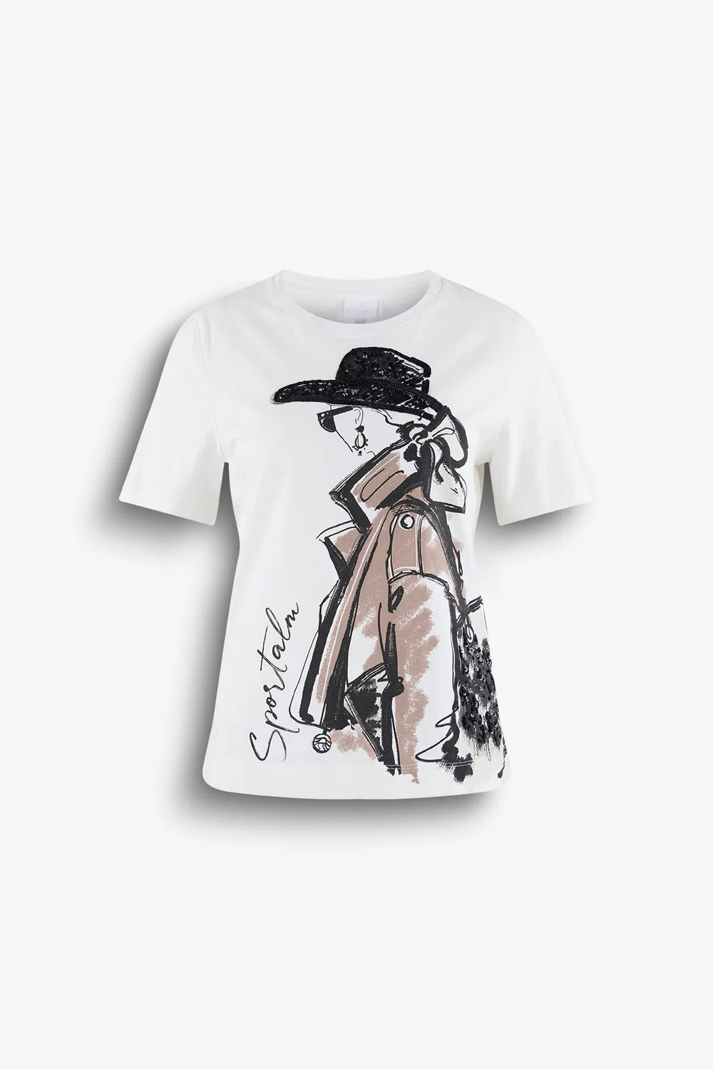 T-shirt aus Baumwolle