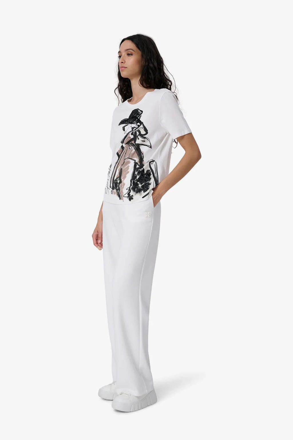 T-shirt aus Baumwolle