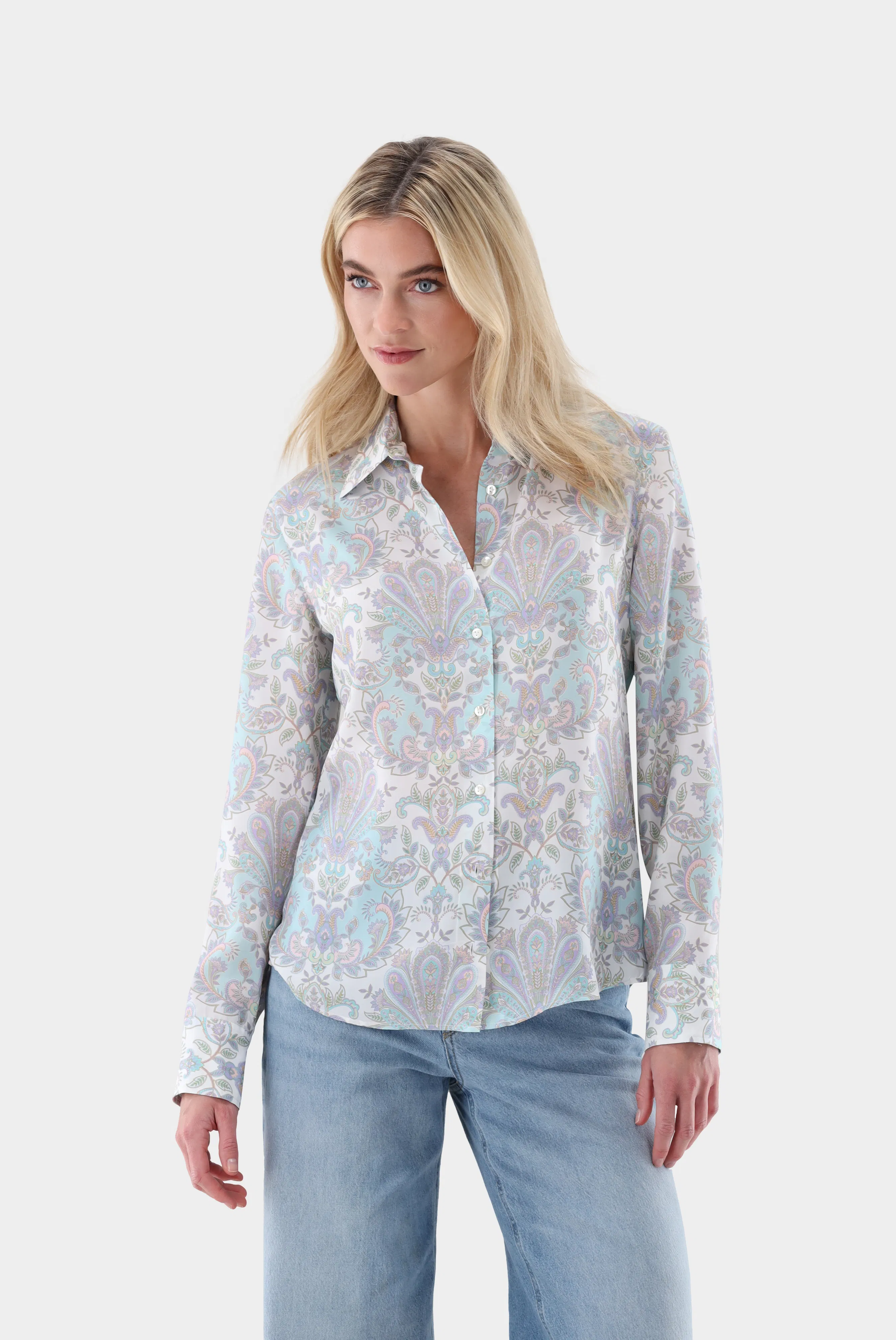 Van Laack - Hemdbluse Cellya, Creme