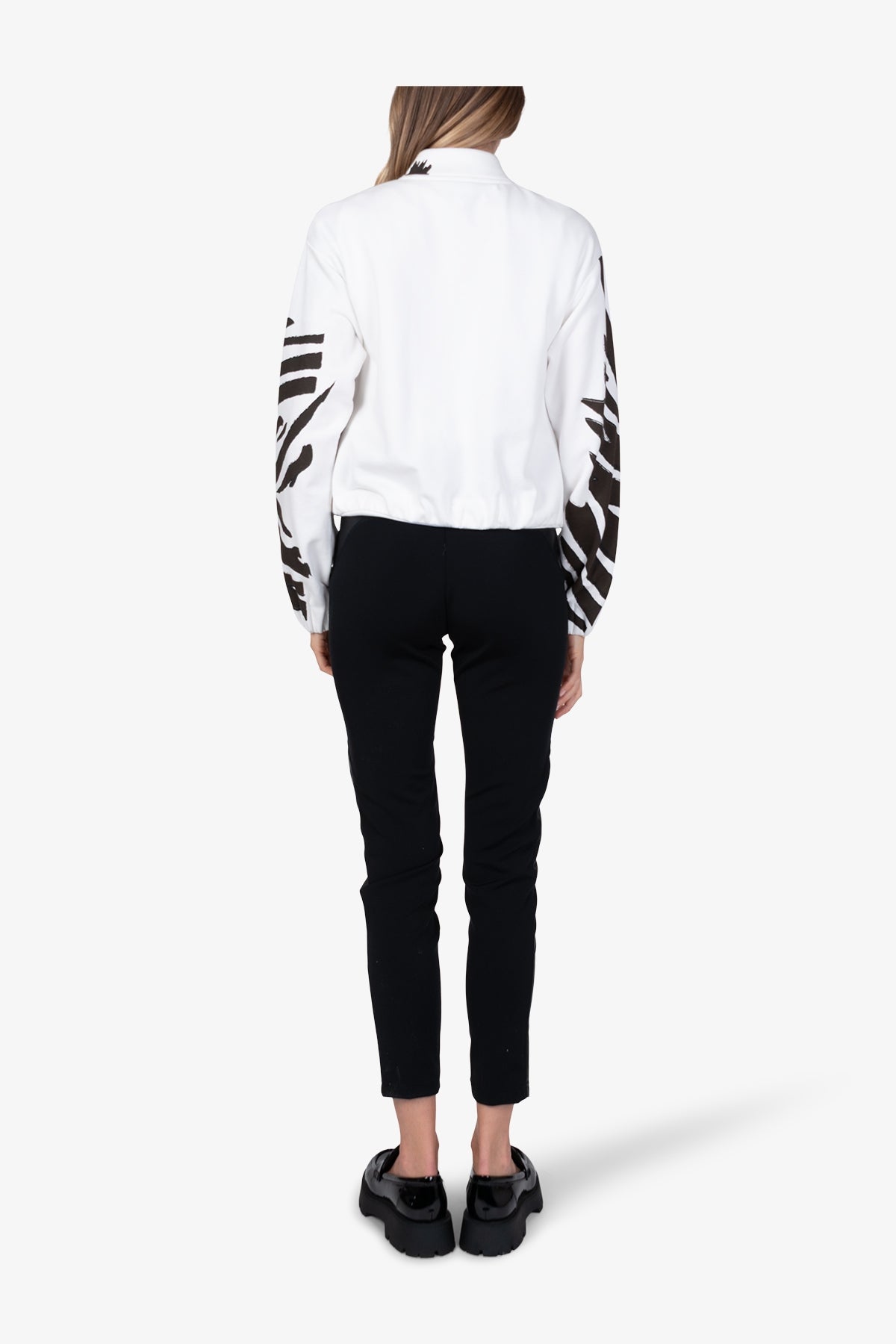 Moderne Baumwoll-Sweat-Jacke