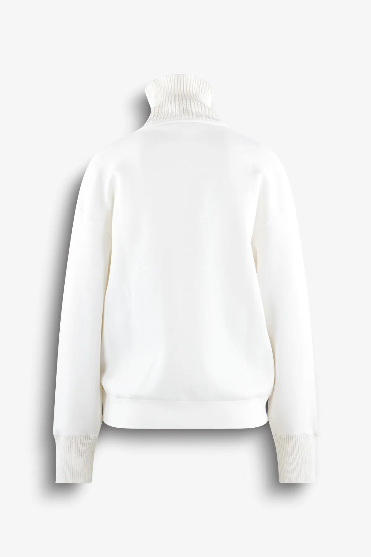 Sweatshirt mit Strickkragen