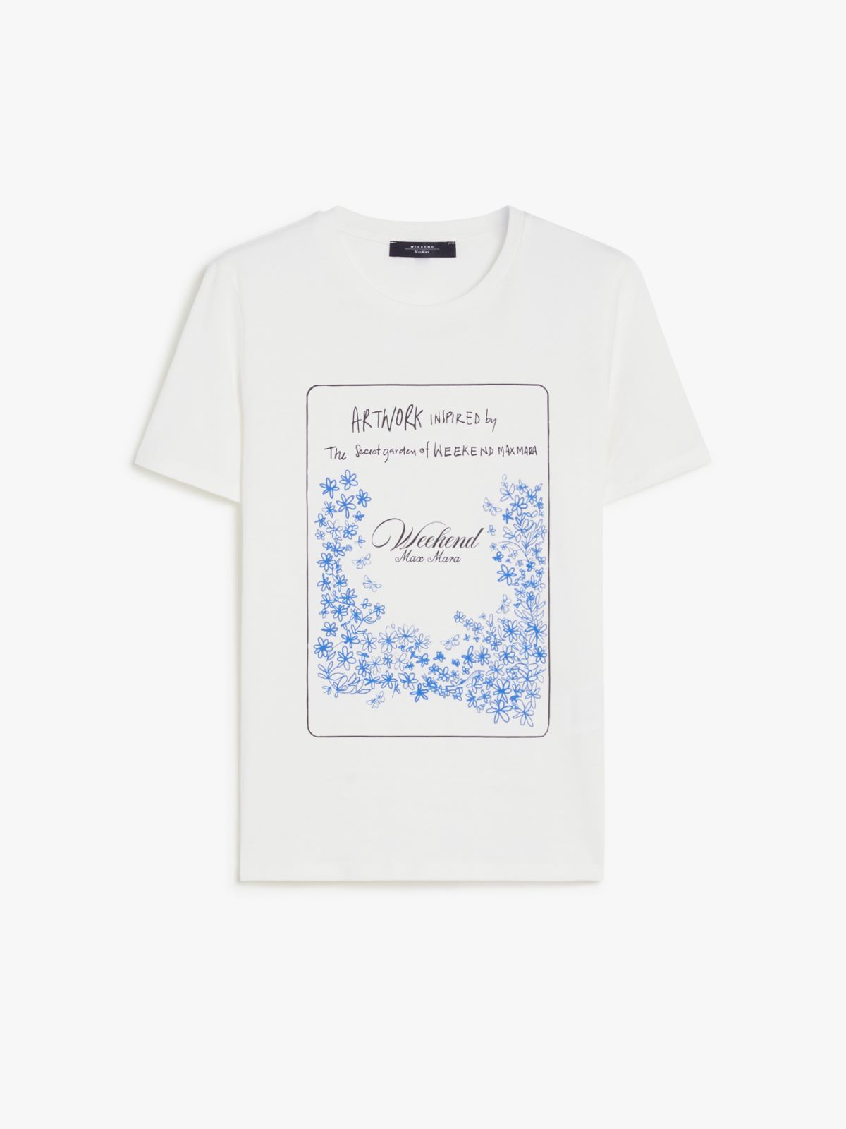 Weekend MaxMara - T-Shirt Teiera, Weiß