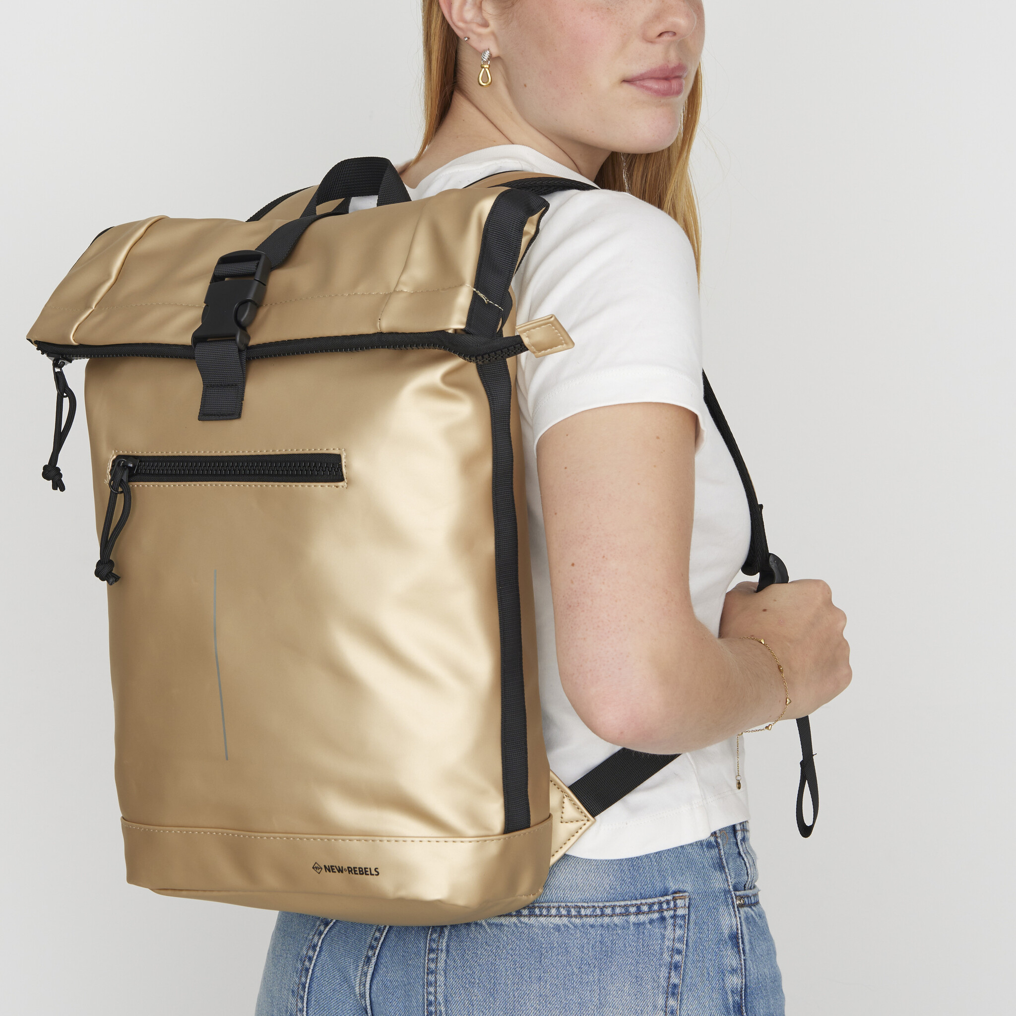 New Rebels - Rucksack Mart New York, Metallic Gold