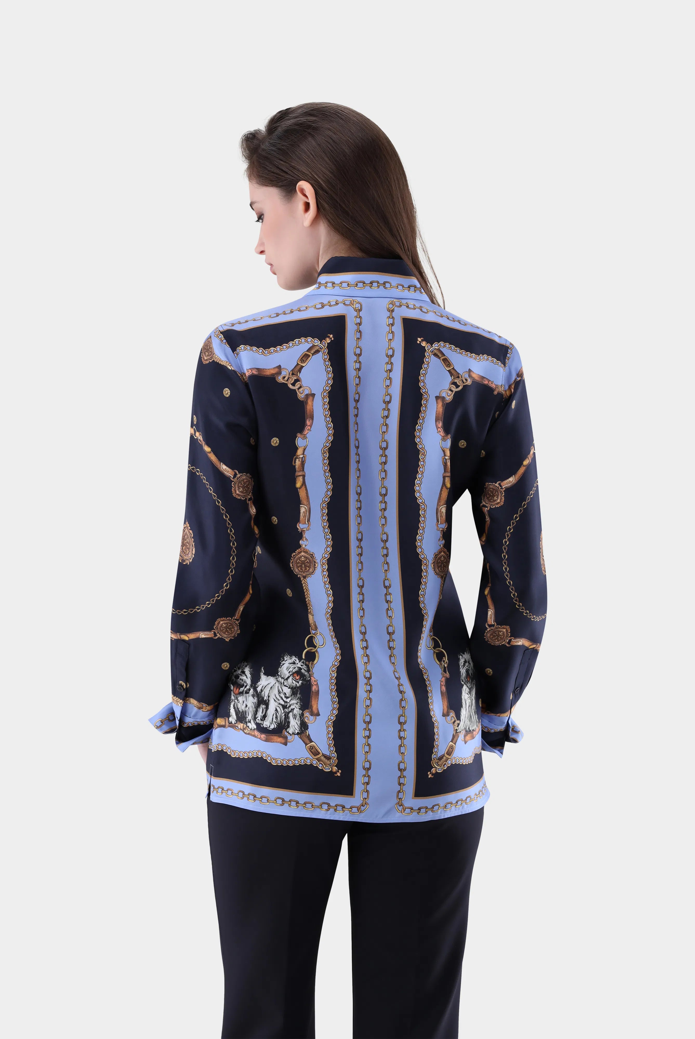 Van Laack - Hemdbluse Cellisa, Blau