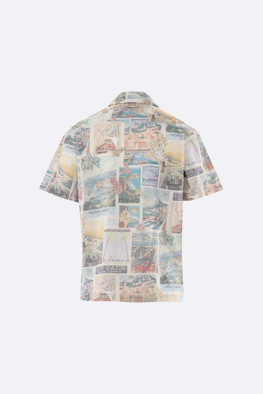 Kurzarmhemd - mit Postkarten-Druck