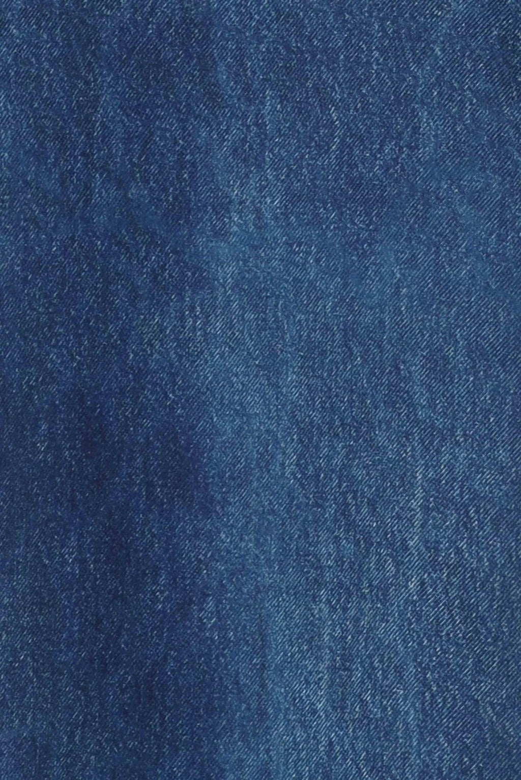 Hemdbluse aus Seide mit Denim-Print