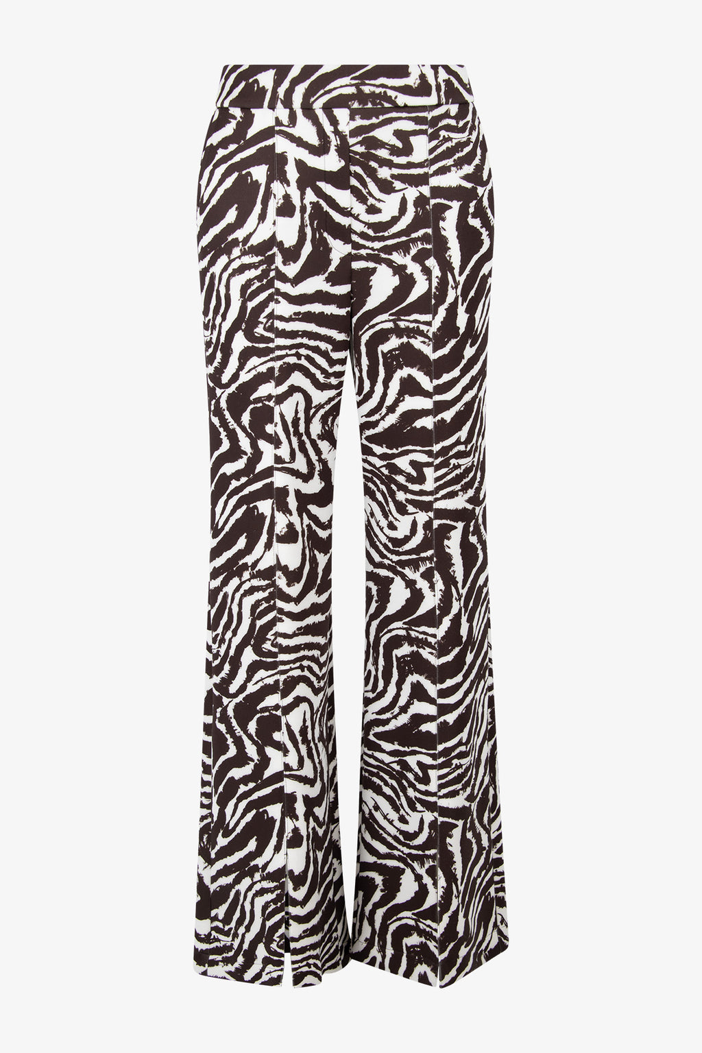 Edle Baumwoll-Hose im Zebra-Dessin