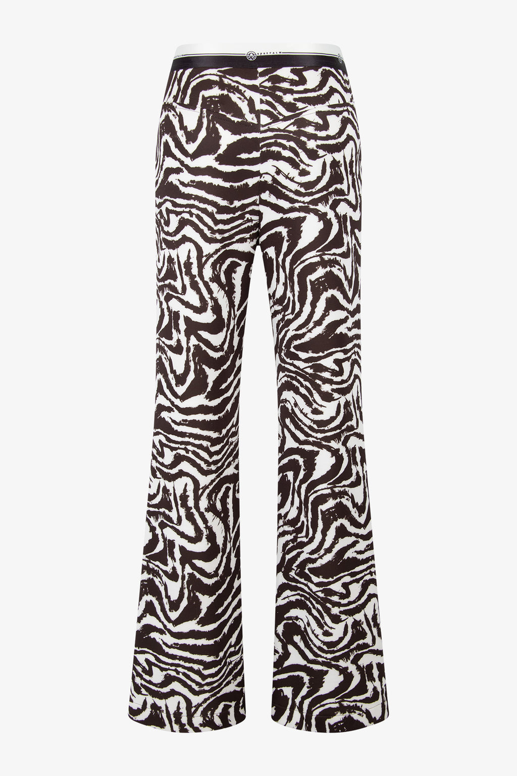 Edle Baumwoll-Hose im Zebra-Dessin