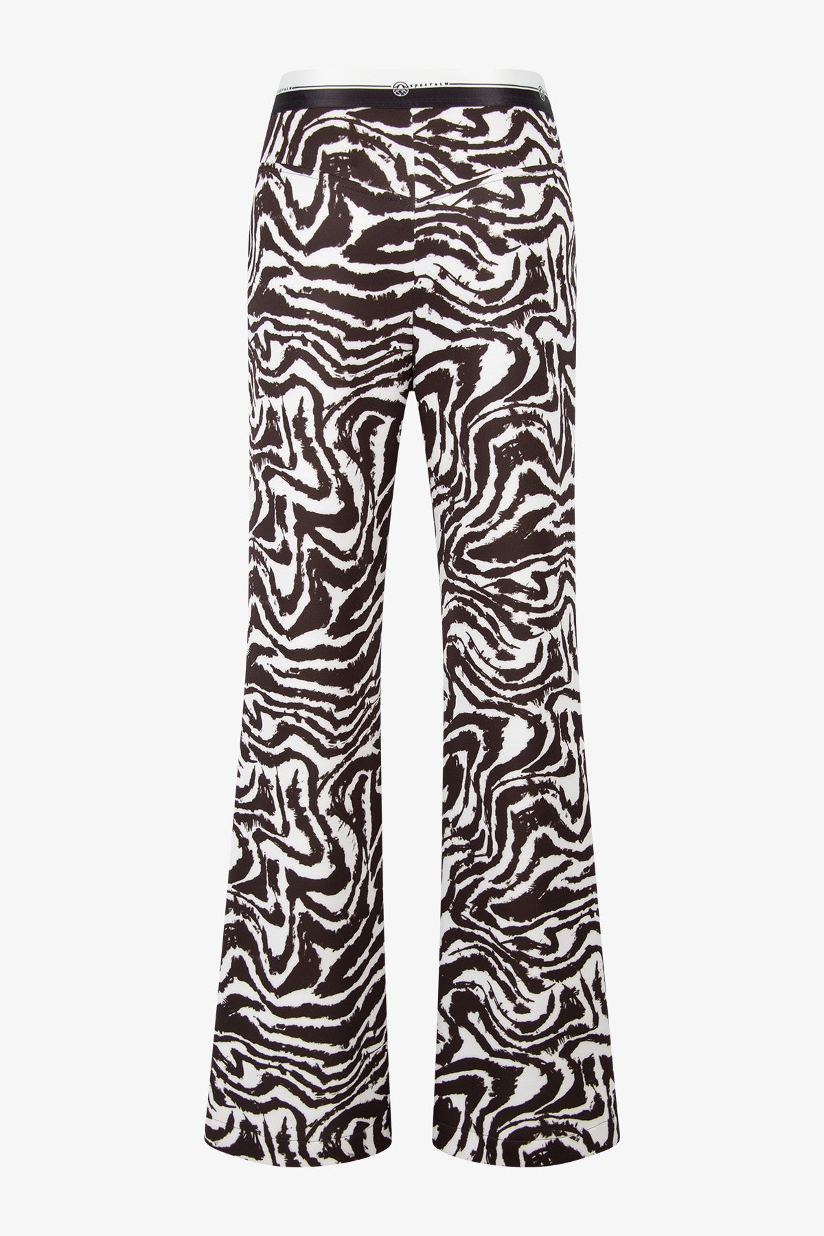 Edle Baumwoll-Hose im Zebra-Dessin