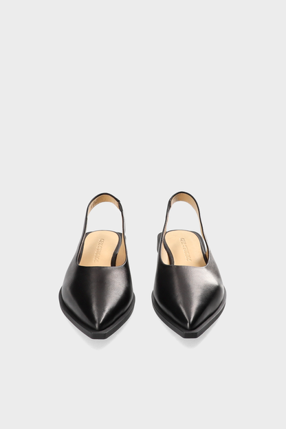 Copenhagen -  Ballerina Pointed Flats, Schwarz CPH416