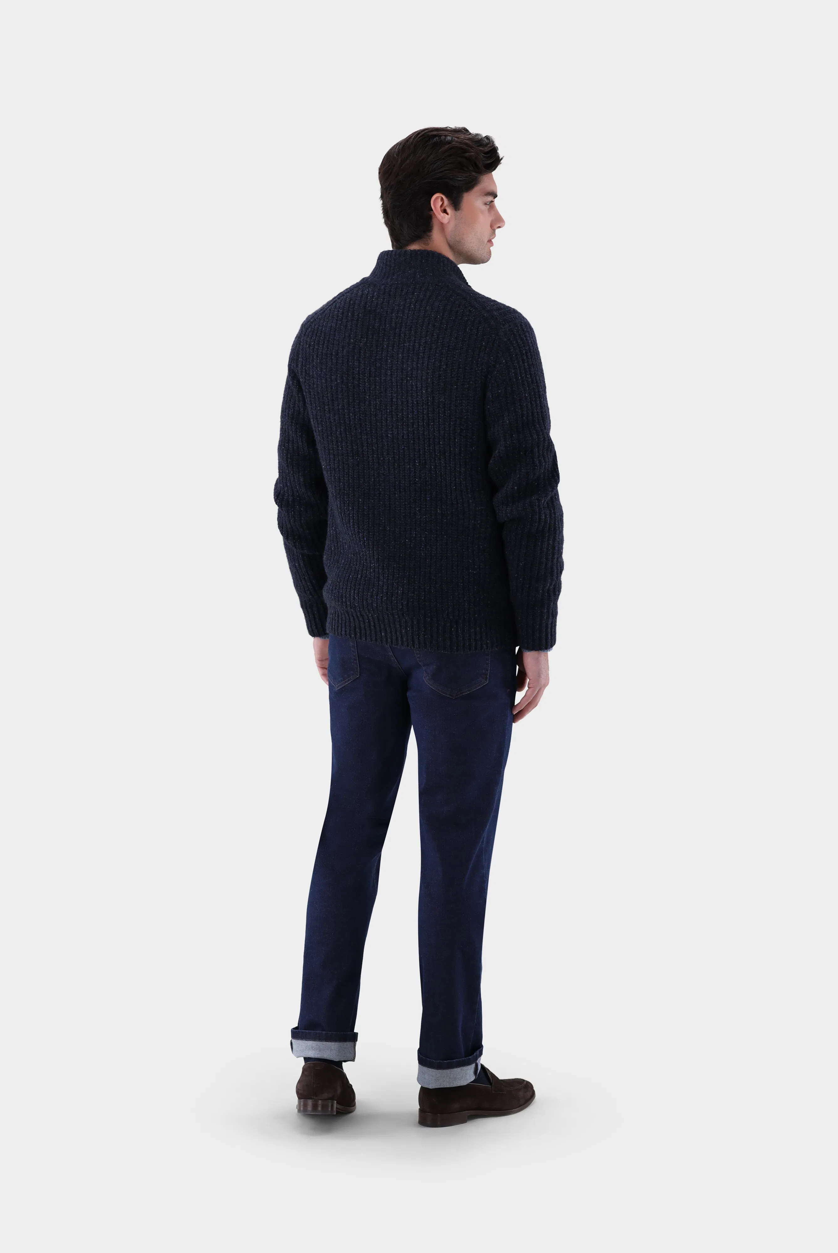 Van Laack - Strickjacke Sanaro, Marineblau