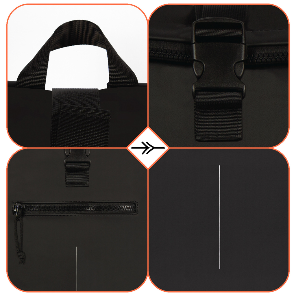 New Rebels - Rucksack Mart New York, Schwarz