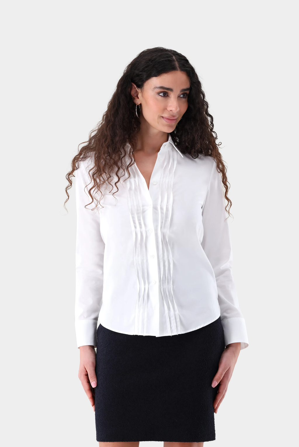 Van Laack - Hemdbluse Cellies, Weiß