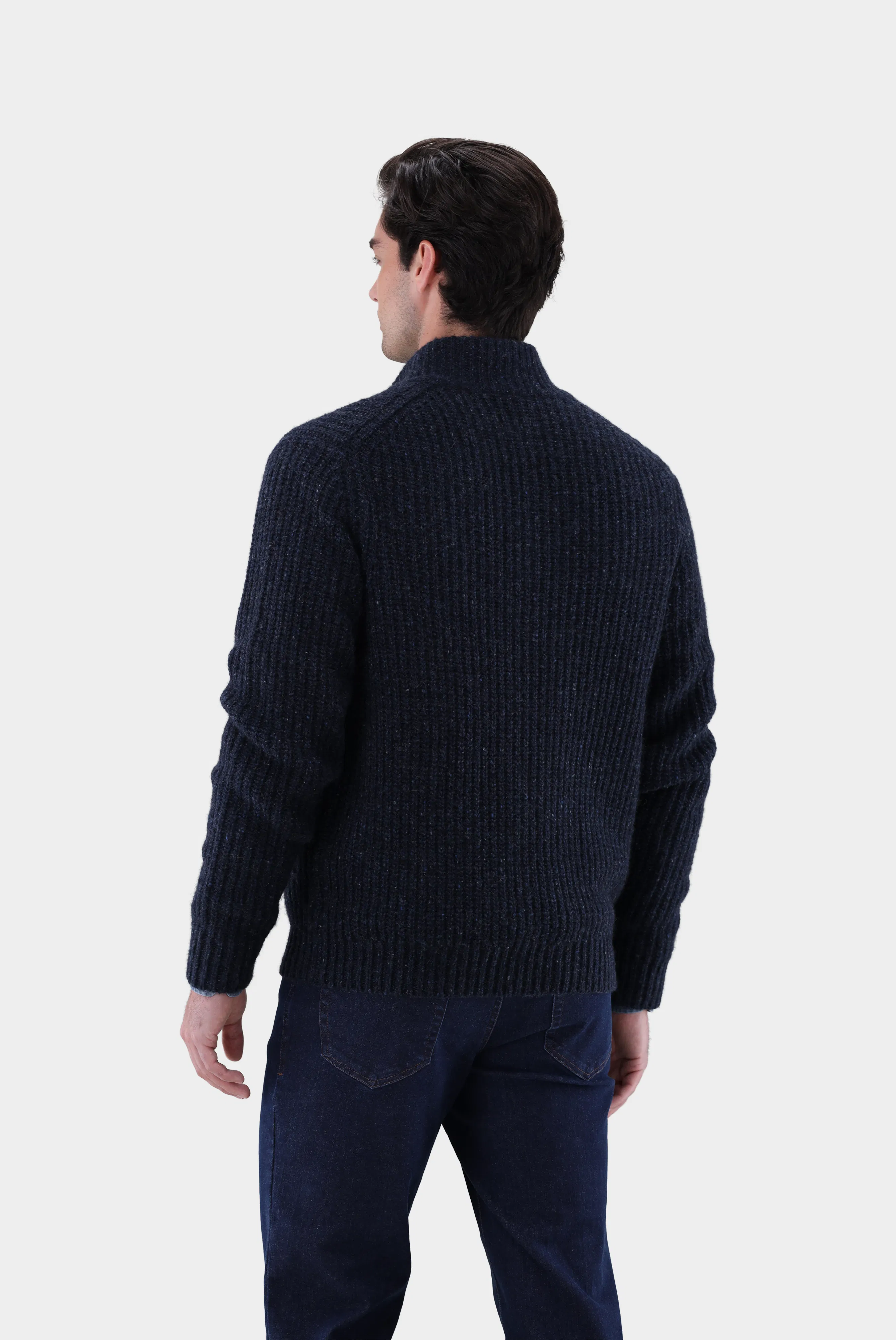 Van Laack - Strickjacke Sanaro, Marineblau