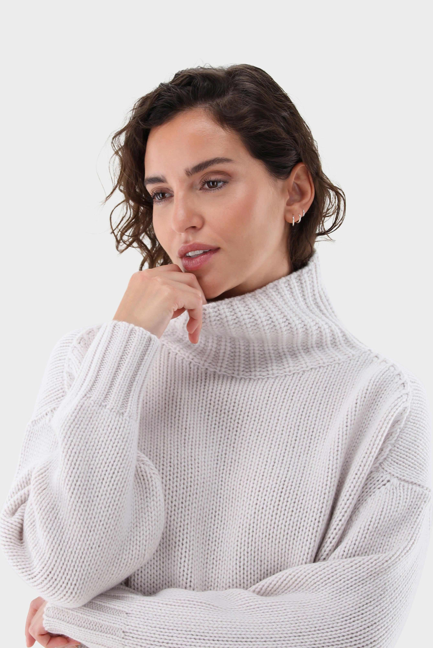 van Laack - Rollkragenpullover Selena,Beige