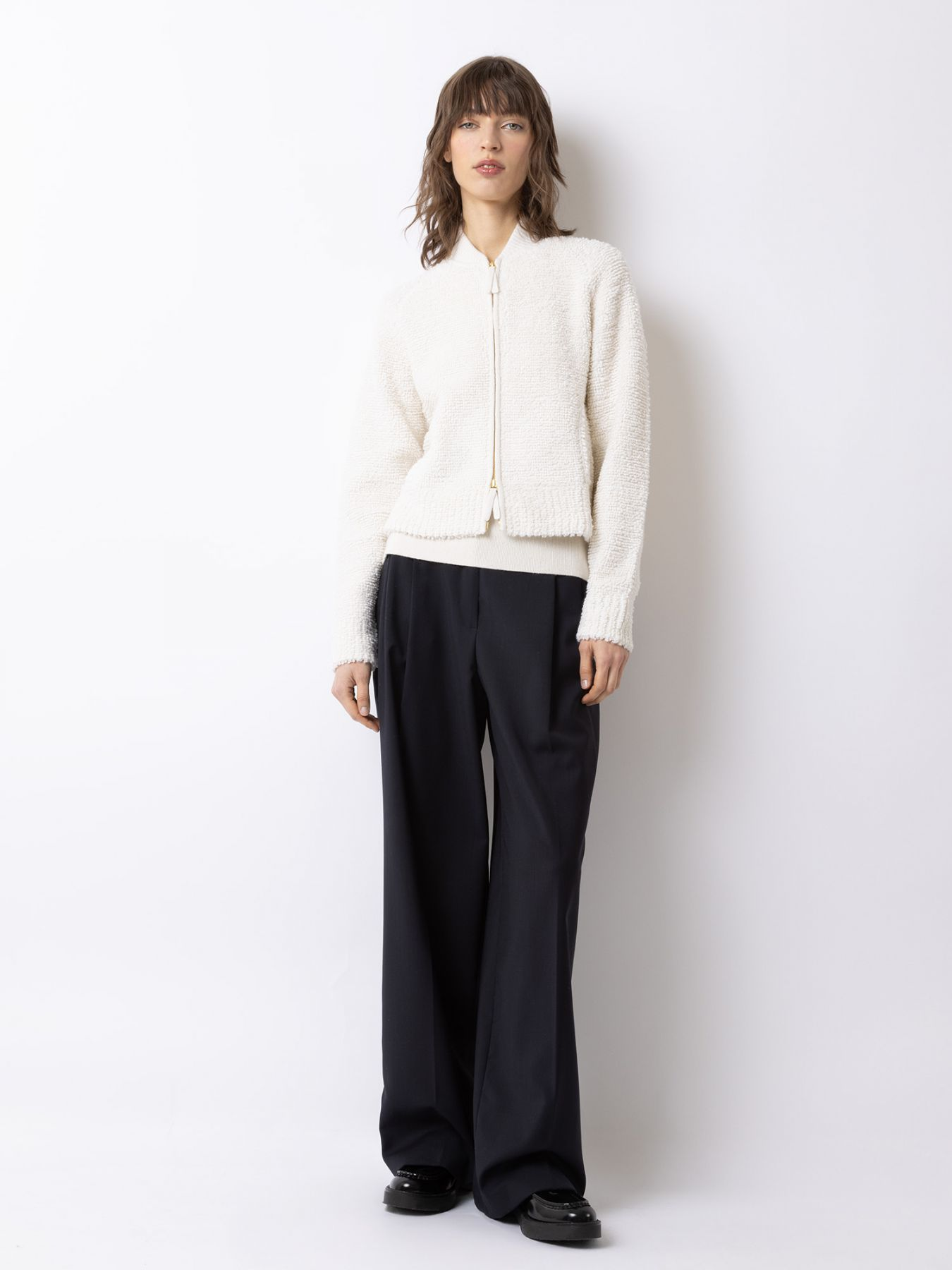 FTC - Strickjacke, Weiß