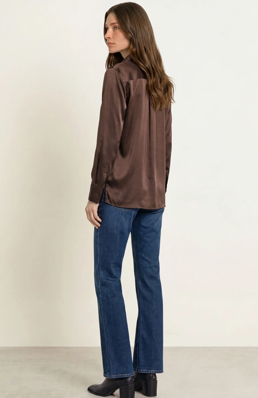Herzens Hemdbluse ERIN mit Seide