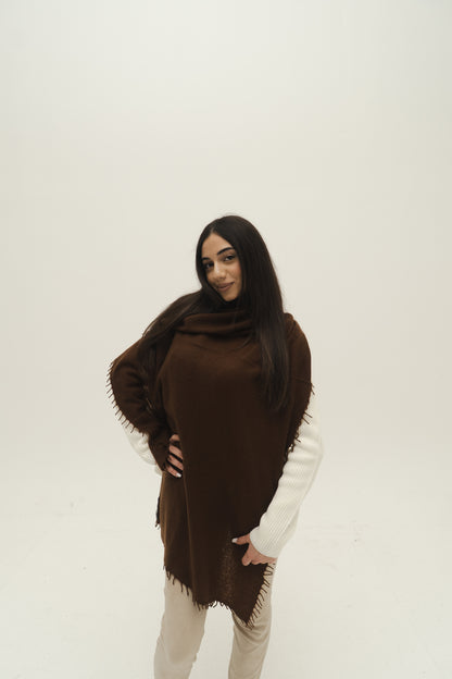 NIHAL CASHMERE - Kaschmirschal, Umber