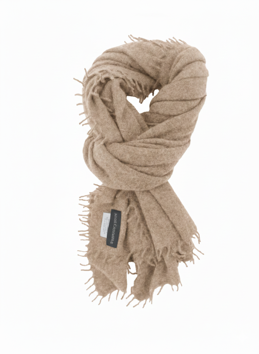 NIHAL CASHMERE - Kaschmirschal, Sandstone