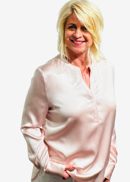 Herzen's Angelegenheit - Seidenbluse, Rosa