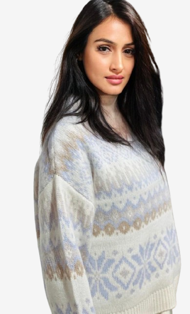 Henry Christ - Pulli Norweger, Creme