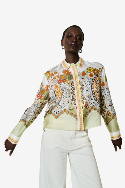 Herzen's Angelegenheit - Bluse Blümchen, Bunt