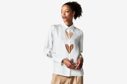 Herzen's Angelegenheit - Bluse Taffy, Weiß