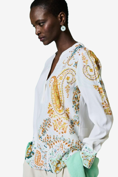 Herzen's Angelegenheit - Bluse Marmelade, Weiß