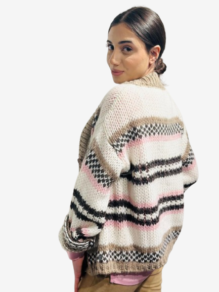 XOX - Strickjacke, Mehrfarbig