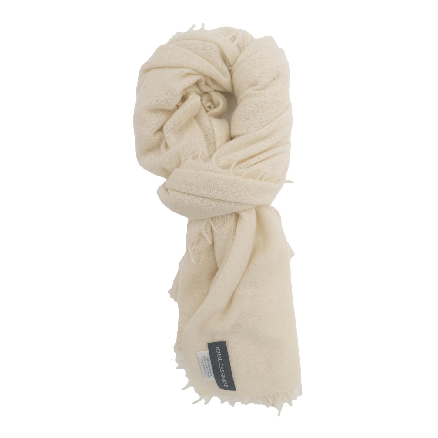 NIHAL CASHMERE - Kaschmirschal, Panacotta