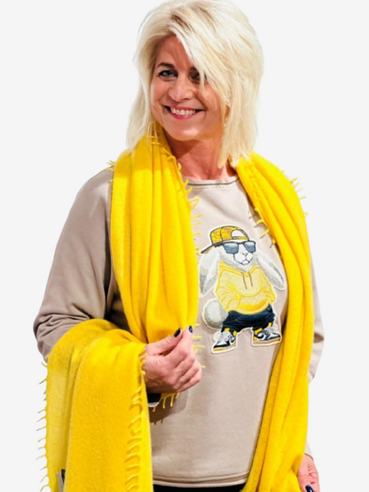 Margittes - Sweatshirt Hase, Creme