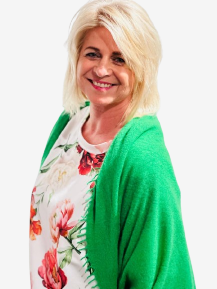 Margittes - Sweatshirt Blume, Weiß