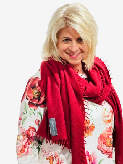 Margittes - Sweatshirt Blume, Weiß