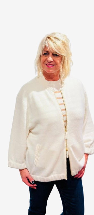 FTC - Sweatjacke, Weiß