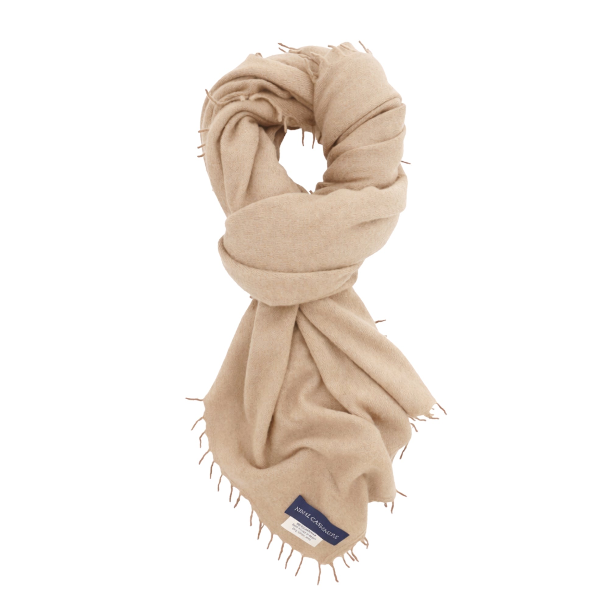 NIHAL CASHMERE - Kaschmirschal, Sandstone