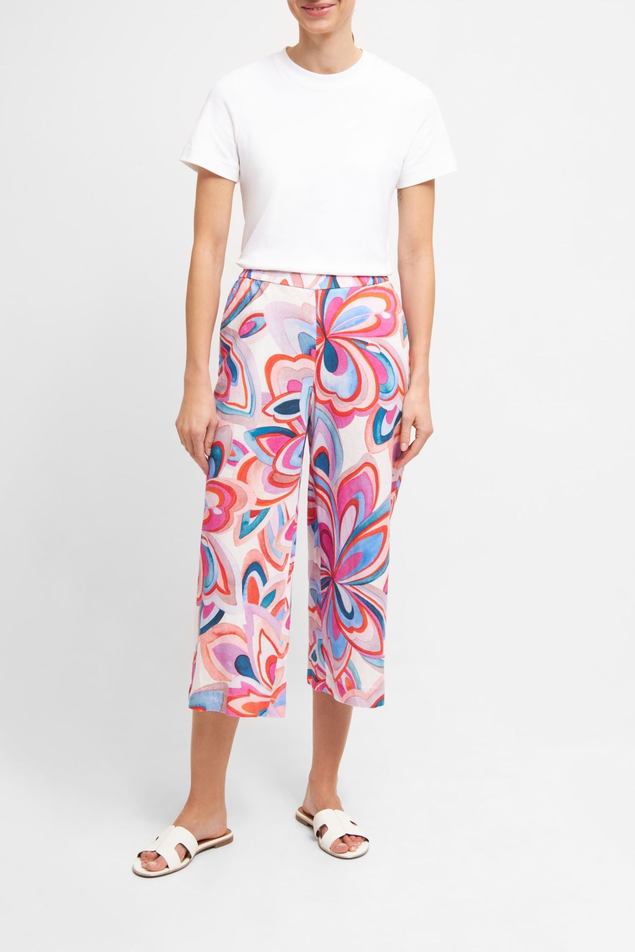 Raffaello Rossi - Leinenhose Jolie