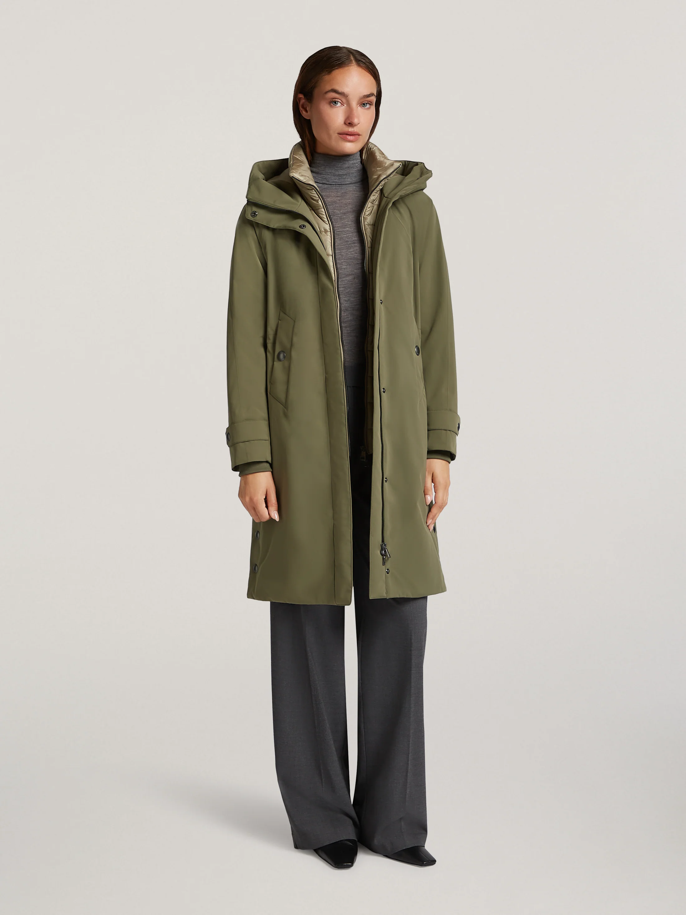 Creenstone - Regenmantel Emily, Grün