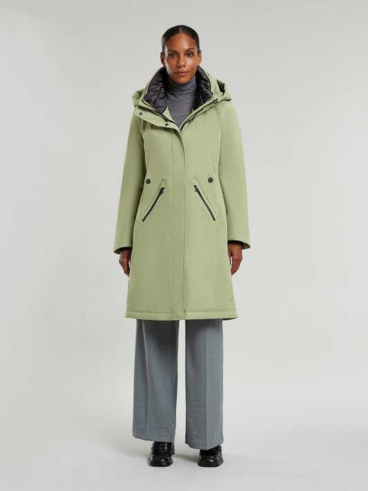 Creenstone - Evanna rainwear coat, Grün