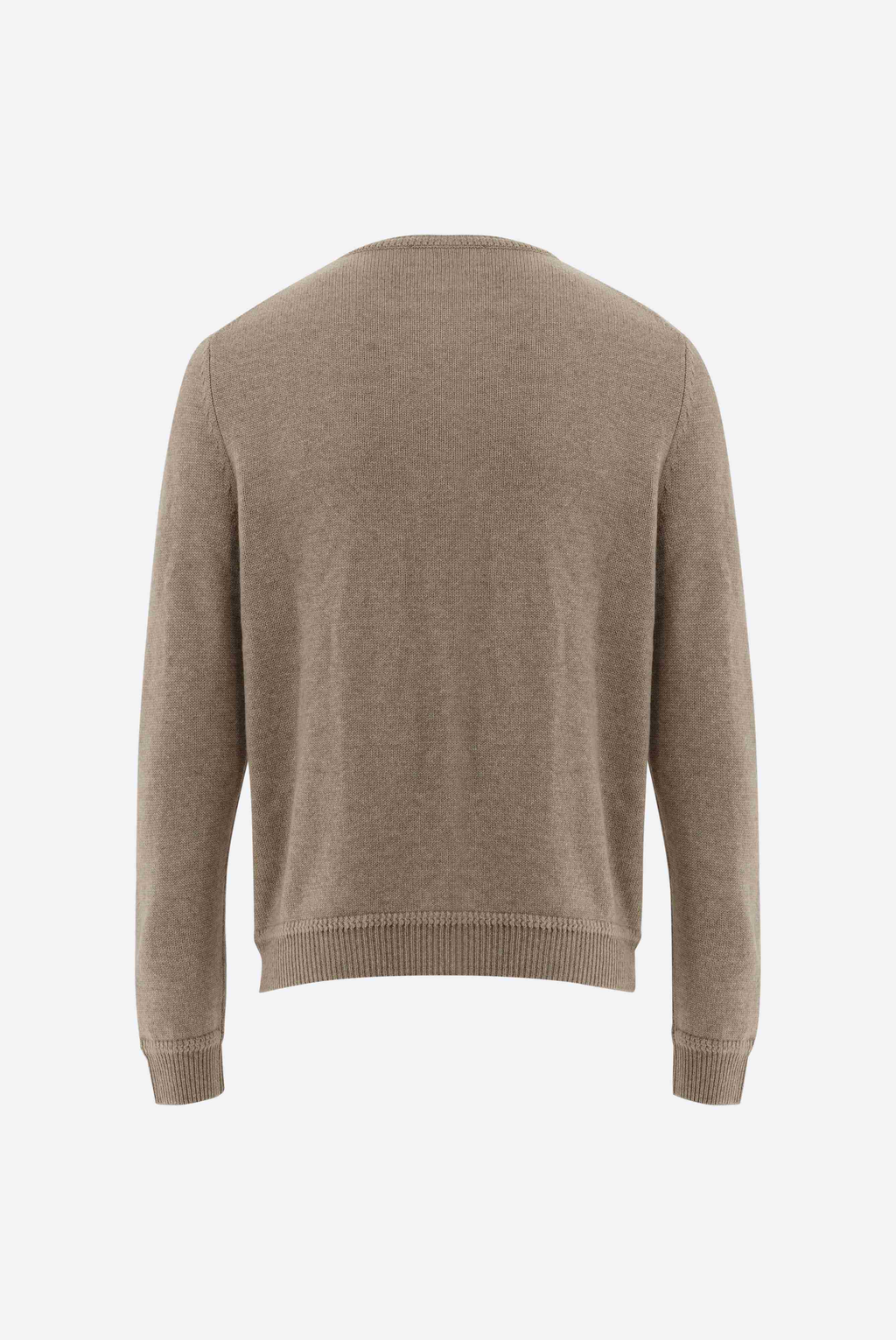 Van Laack - Rundhalspullover Sindo, Beige