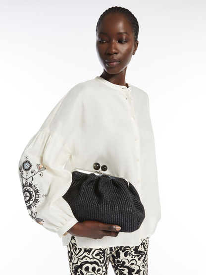 Weekend MaxMara - Leinenhemd, Ecru